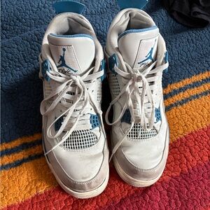 Pre owned Jordan 4 size 13 military blues